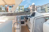 Helm position of the Swordfish 36